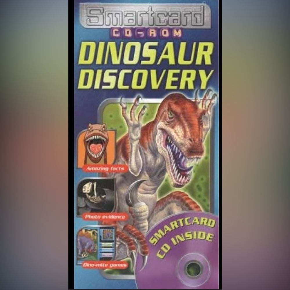 $2 Smartcard Dinosaur Discovery CD-ROM $2 WITH ANY $10 ORDER OR MORE